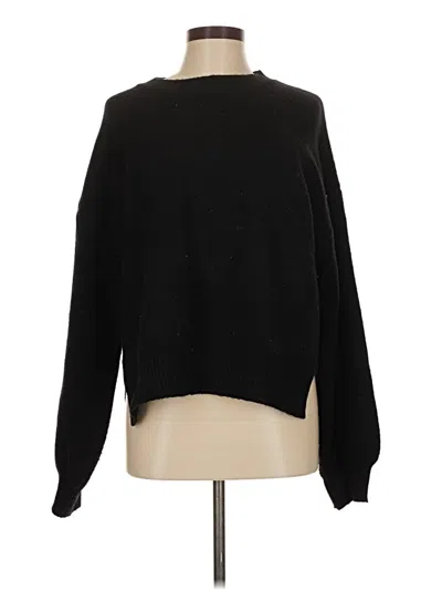 Pre-owned Unbranded Pullover Sweater In Black