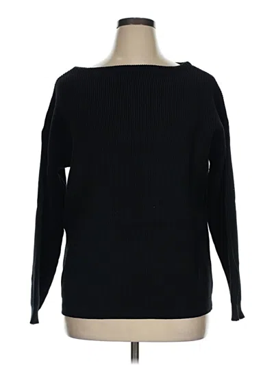 Pre-owned Unbranded Pullover Sweater In Black