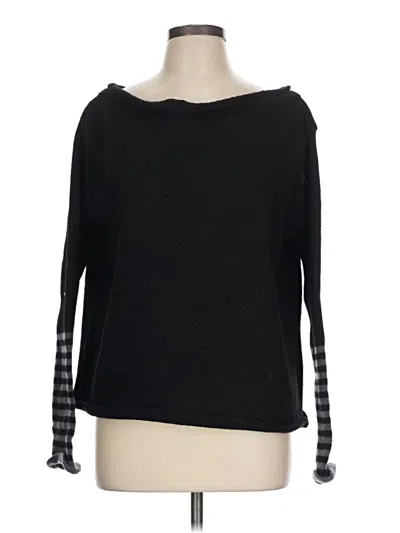 Pre-owned Unbranded Pullover Sweater In Black