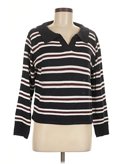 Pre-owned Unbranded Pullover Sweater In Black