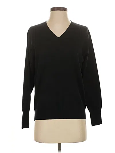 Pre-owned Unbranded Pullover Sweater In Black
