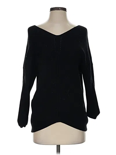 Pre-owned Unbranded Pullover Sweater In Black