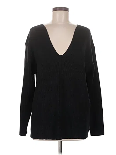 Pre-owned Unbranded Pullover Sweater In Black