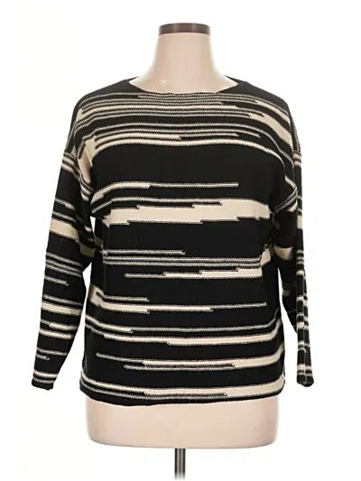 Pre-owned Unbranded Pullover Sweater In Black