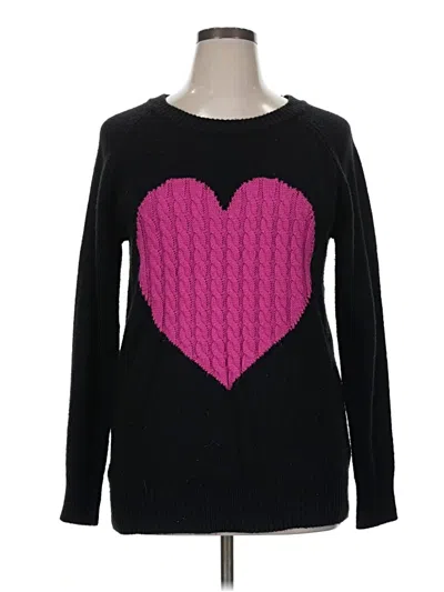 Pre-owned Unbranded Pullover Sweater In Black