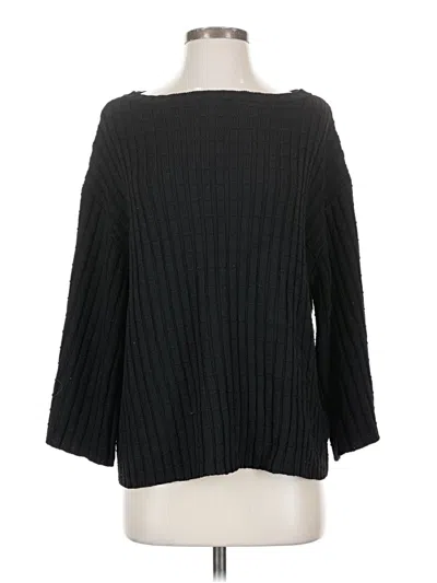 Pre-owned Unbranded Pullover Sweater In Black