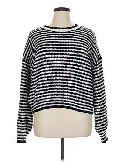 Pre-owned Unbranded Pullover Sweater In Black