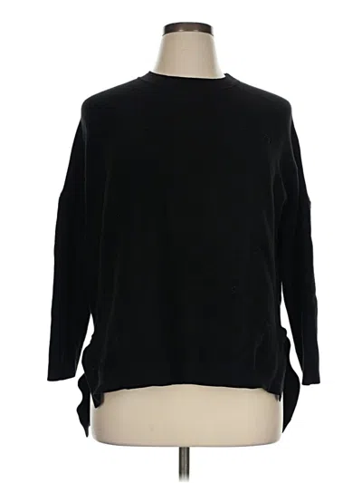 Pre-owned Unbranded Pullover Sweater In Black