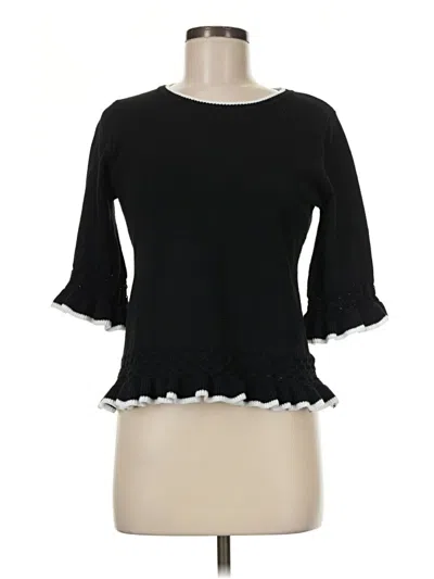 Pre-owned Unbranded Pullover Sweater In Black