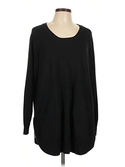 Pre-owned Unbranded Pullover Sweater In Black