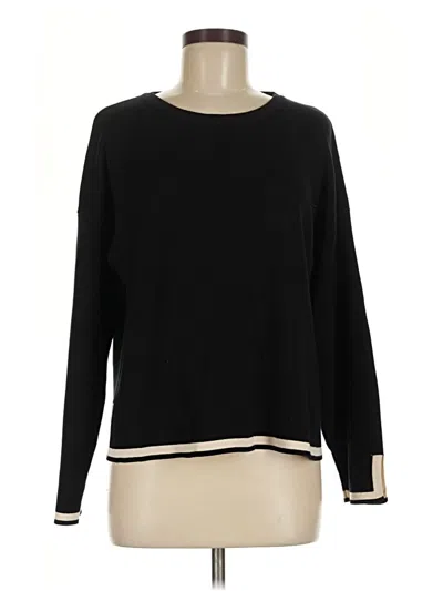Pre-owned Unbranded Pullover Sweater In Black