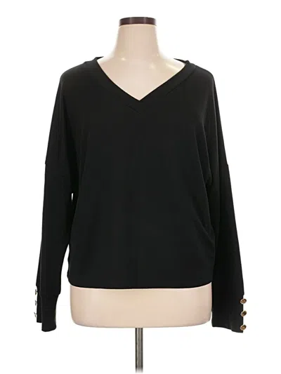 Pre-owned Unbranded Pullover Sweater In Black