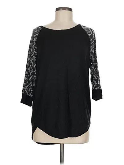 Pre-owned Unbranded Pullover Sweater In Black
