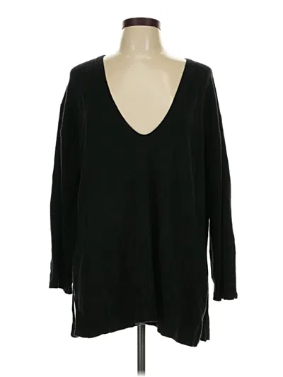 Pre-owned Unbranded Pullover Sweater In Black