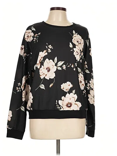 Pre-owned Unbranded Pullover Sweater In Black