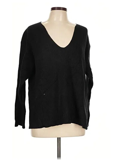 Pre-owned Unbranded Pullover Sweater In Black