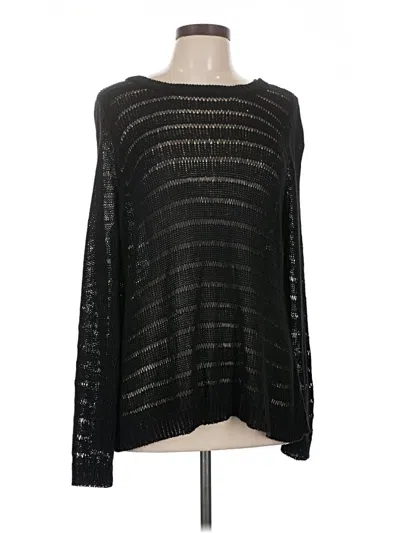 Pre-owned Unbranded Pullover Sweater In Black