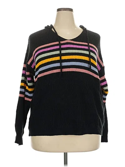 Pre-owned Unbranded Pullover Sweater In Black