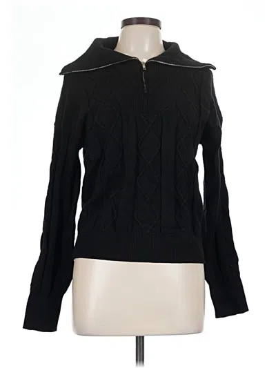 Pre-owned Unbranded Pullover Sweater In Black