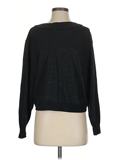 Pre-owned Unbranded Pullover Sweater In Black