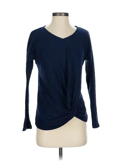 Pre-owned Unbranded Pullover Sweater In Blue