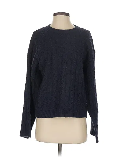 Pre-owned Unbranded Pullover Sweater In Blue