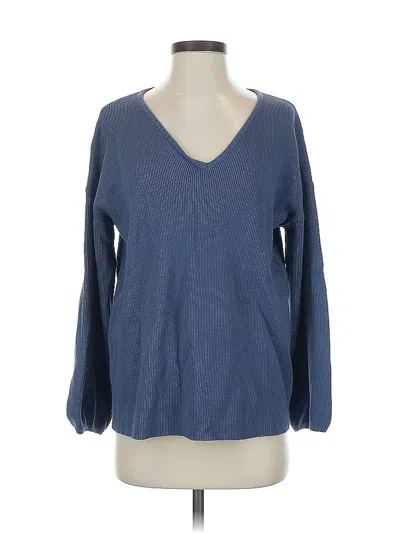 Pre-owned Unbranded Pullover Sweater In Blue