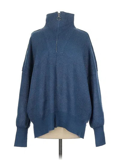 Pre-owned Unbranded Pullover Sweater In Blue