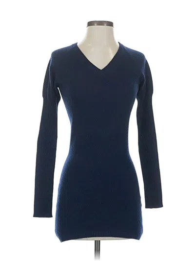 Pre-owned Unbranded Pullover Sweater In Blue