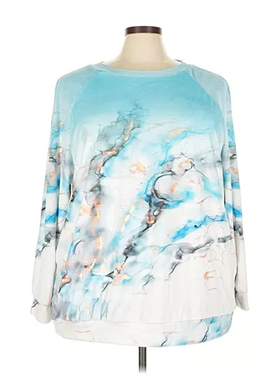 Pre-owned Unbranded Pullover Sweater In Blue