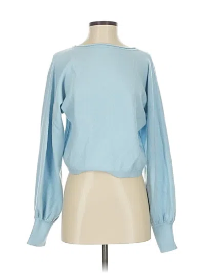 Pre-owned Unbranded Pullover Sweater In Blue