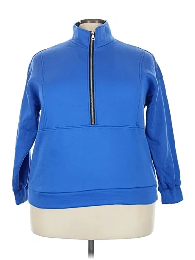 Pre-owned Unbranded Pullover Sweater In Blue