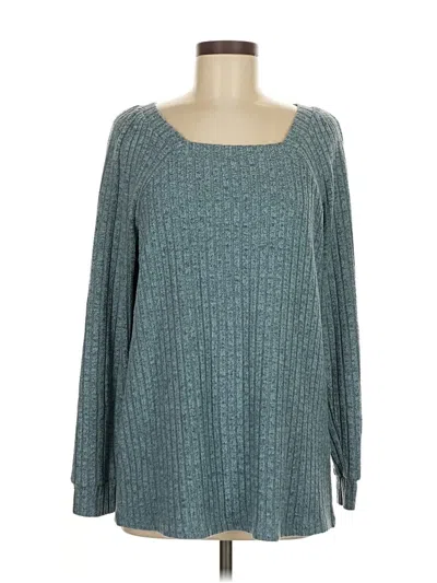 Pre-owned Unbranded Pullover Sweater In Blue