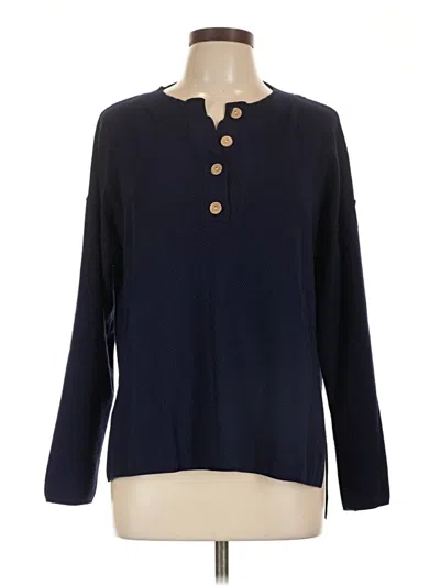 Pre-owned Unbranded Pullover Sweater In Blue