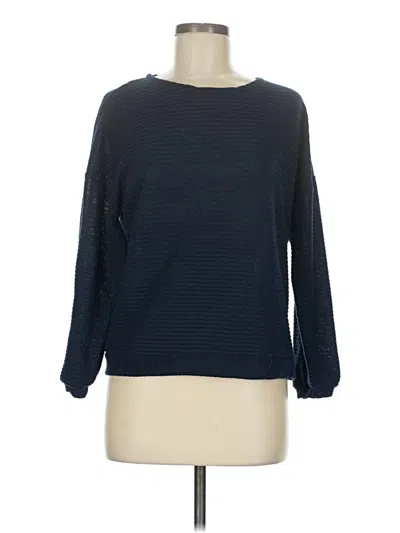 Pre-owned Unbranded Pullover Sweater In Blue