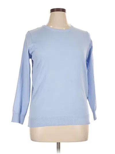Pre-owned Unbranded Pullover Sweater In Blue