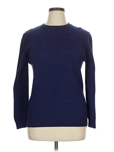 Pre-owned Unbranded Pullover Sweater In Blue