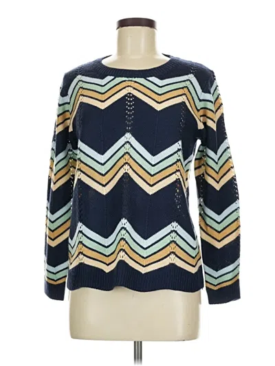 Pre-owned Unbranded Pullover Sweater In Blue