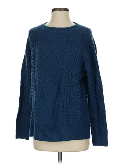 Pre-owned Unbranded Pullover Sweater In Blue