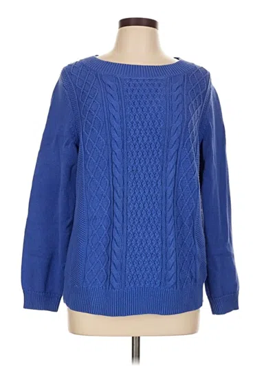 Pre-owned Unbranded Pullover Sweater In Blue