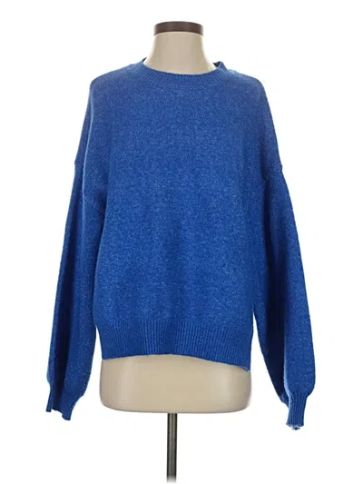 Pre-owned Unbranded Pullover Sweater In Blue