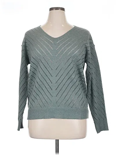 Pre-owned Unbranded Pullover Sweater In Blue