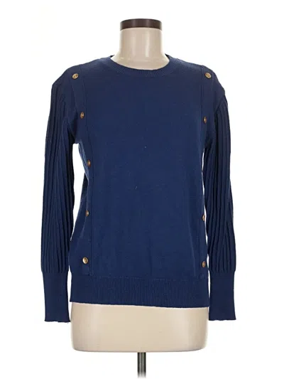 Pre-owned Unbranded Pullover Sweater In Blue