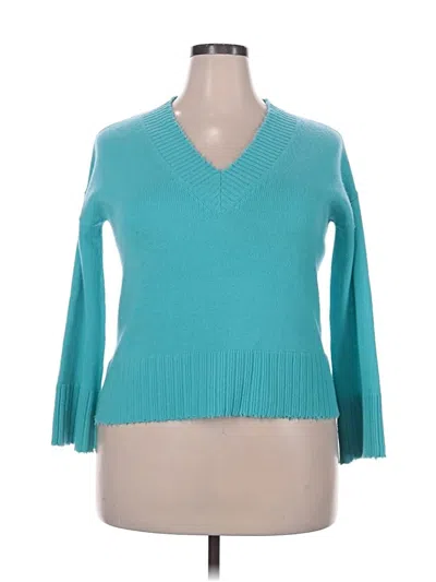 Pre-owned Unbranded Pullover Sweater In Blue