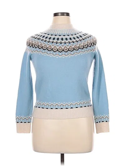 Pre-owned Unbranded Pullover Sweater In Blue