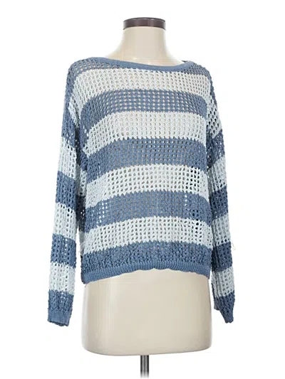 Pre-owned Unbranded Pullover Sweater In Blue