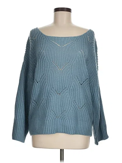 Pre-owned Unbranded Pullover Sweater In Blue