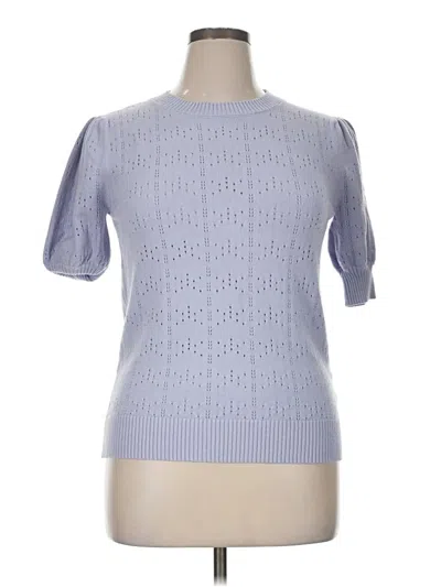Pre-owned Unbranded Pullover Sweater In Blue