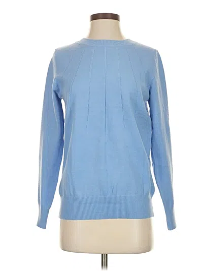 Pre-owned Unbranded Pullover Sweater In Blue