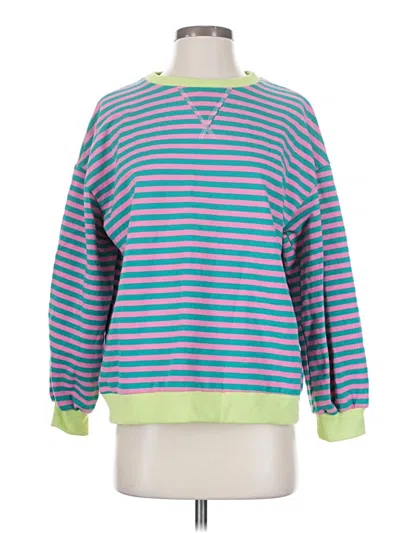 Pre-owned Unbranded Pullover Sweater In Blue